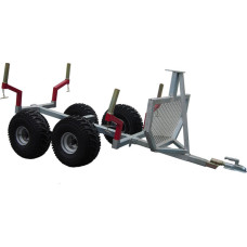 Bronco Timber trailer ATV 2000 with Log support posts