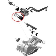 Sno-X Intake adaptor Ski-Doo