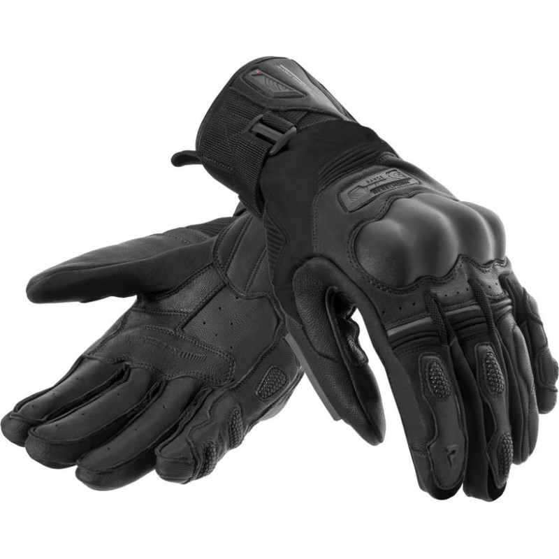 Rebelhorn RANGE BLACK MOTORCYCLE GLOVES