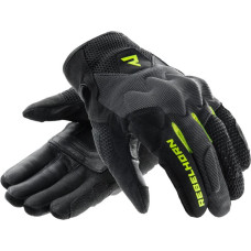 Rebelhorn CORE BLACK GREY FLUO YELLOW MOTORCYCLE GLOVES