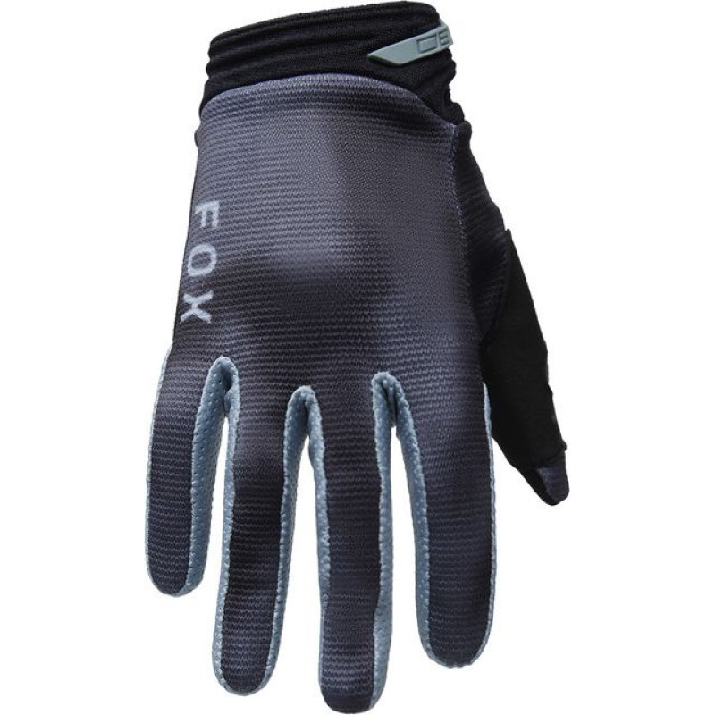 FOX JUNIOR 180 TAUNT BLACK YXS gloves