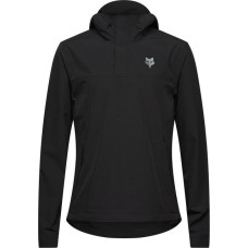 FOX RANGER WIND PULLOVER HOODIE BIKE SWEATSHIRT BLACK