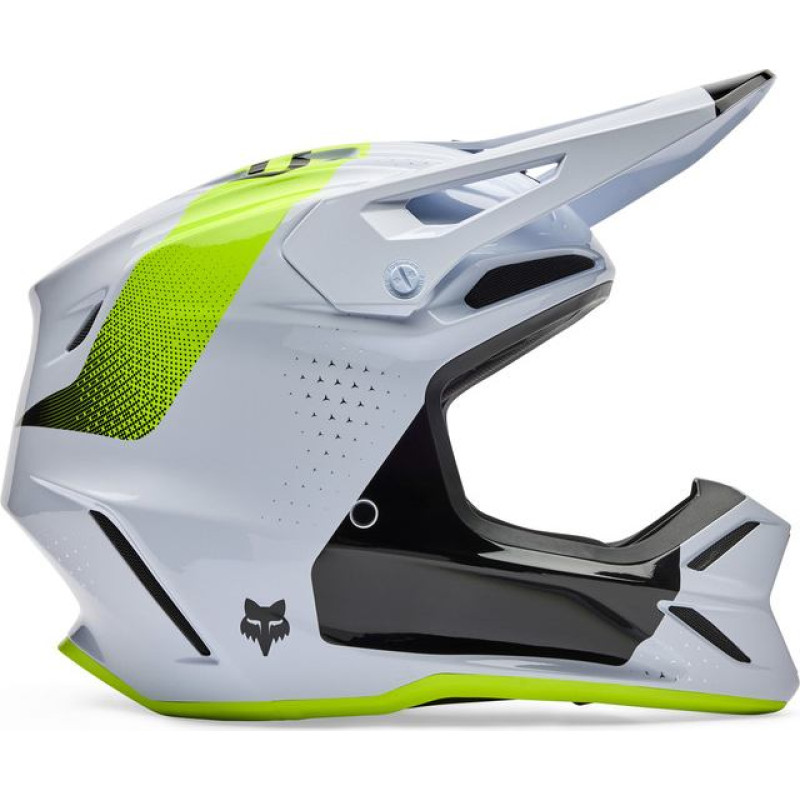 FOX HELMET FOX V3 TINE WHITE