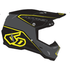 6D Helmet ATR-3 Zone Matte Yellow FIM