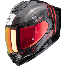 Scorpion Helmet EXO-1500 CARBON AIR ZITY Black-Red