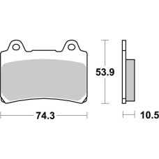 SBS Brakepads Ceramic