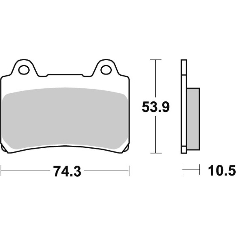 SBS Brakepads Ceramic