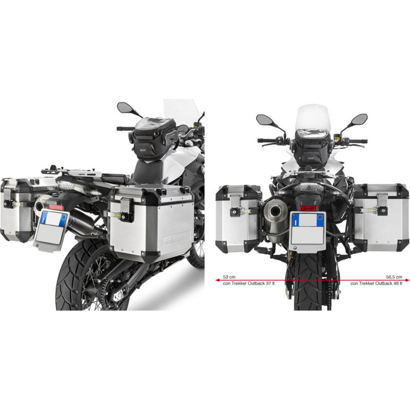 Givi Tubular pannier holder for Trekker Outback BMW F650GS/F700GS/F800GS (08-13)