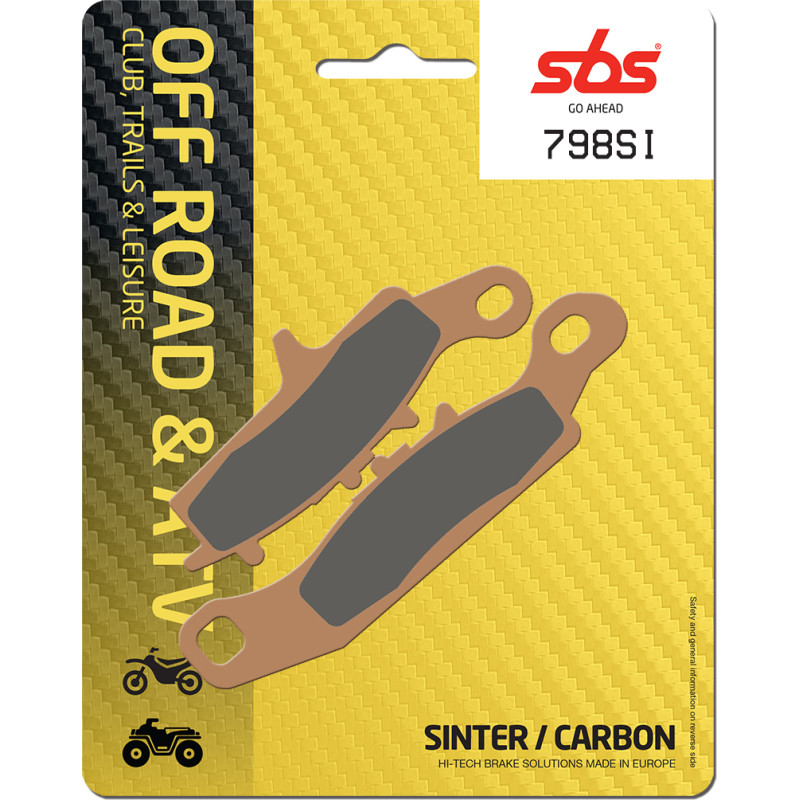 SBS Brakepads Sintered Offroad