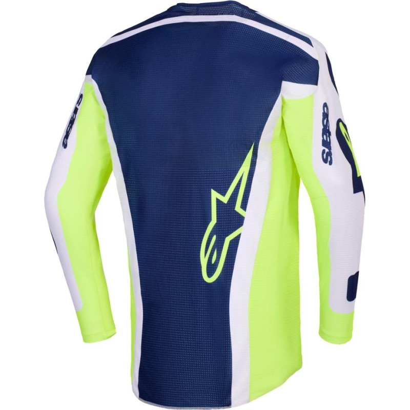 Alpinestars Jersey Racer Air Riway Gray/Fluo Yellow/Blue