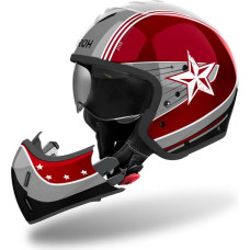 Airoh Helmet J 110 Command Burgundy Gloss