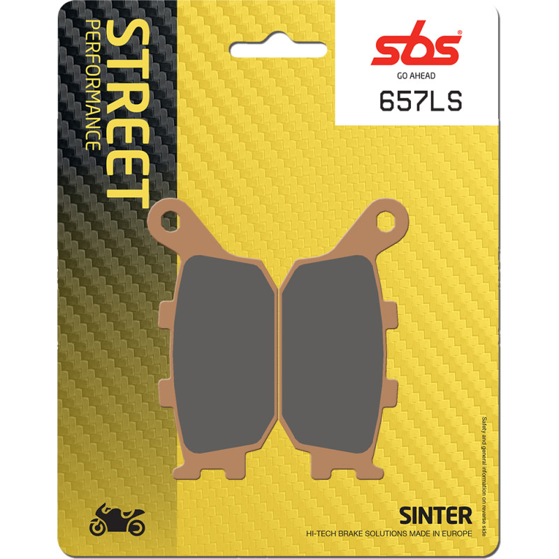 SBS Brakepads Sintered rear