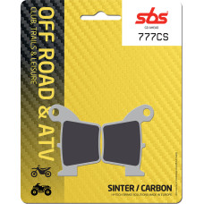 SBS Brakepads Carbon Silver