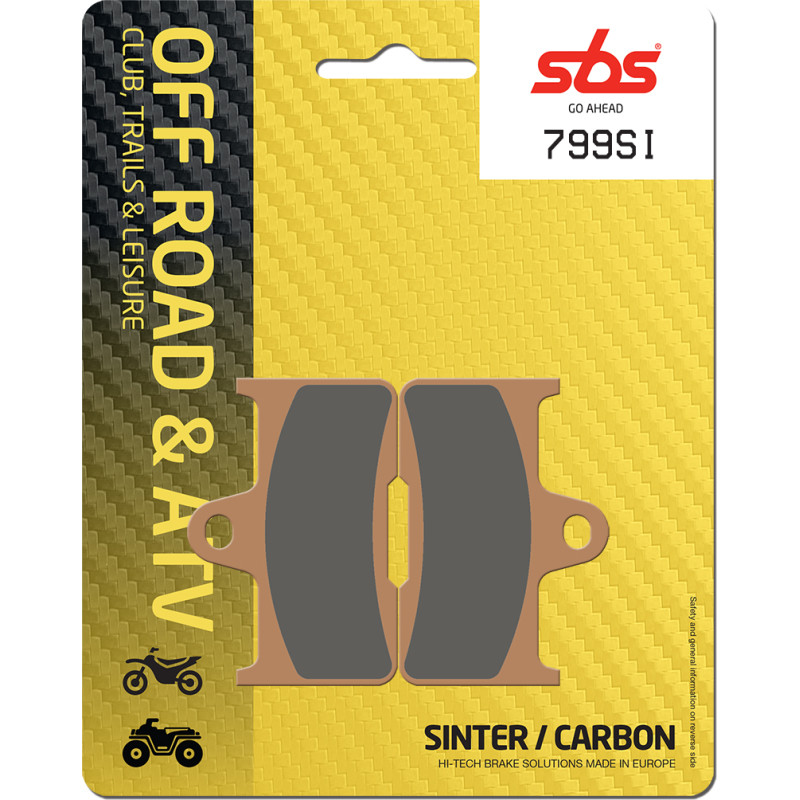 SBS Brakepads Sintered Offroad