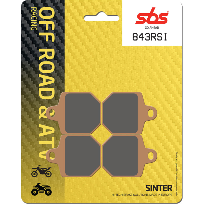 SBS Brakepads Racing Sintered