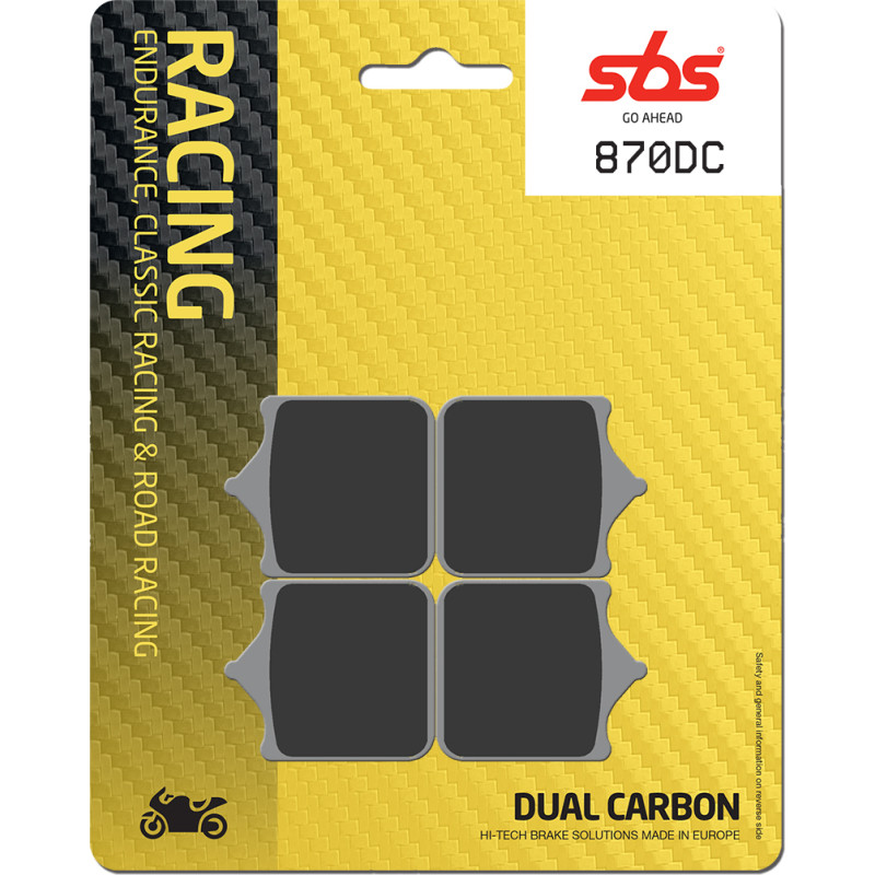 SBS Brakepads Dual Carbon