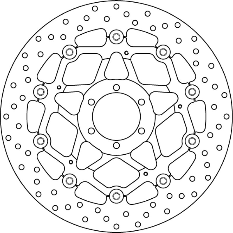 Brembo Serie Oro brakedisc floating