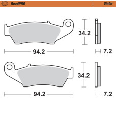 Moto Master Moto-Master Brakepads RoadPRO Sinter front
