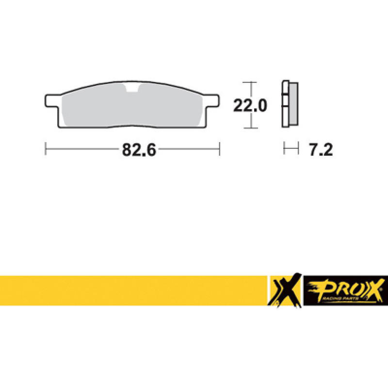 Prox Front Brake Pad YZ80/85 '93-23 + TT-R125 '00-17