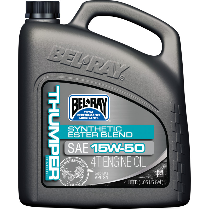 Belray Bel-Ray Thumper Racing Synthetic Ester Blend 4T 15W-50 4L