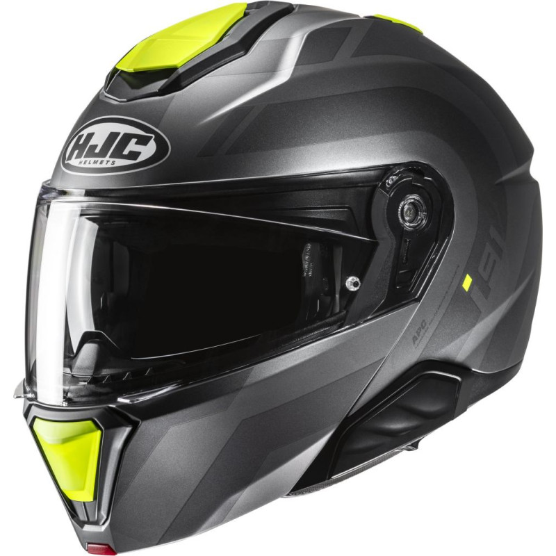 HJC Helmet i91 Arven Gray/Fluo Yellow MC3HSF 2XL