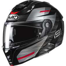HJC Helmet i91 Dusk Black/Gray/Red MC1