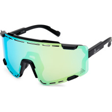 Amoq Align Performance Sunglasses Black - Yellow Mirror