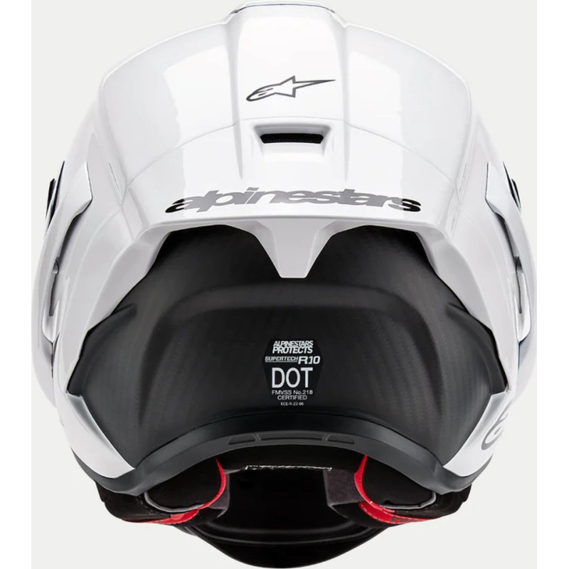 Alpinestars Helmet Supertech R10 White/Flat Black