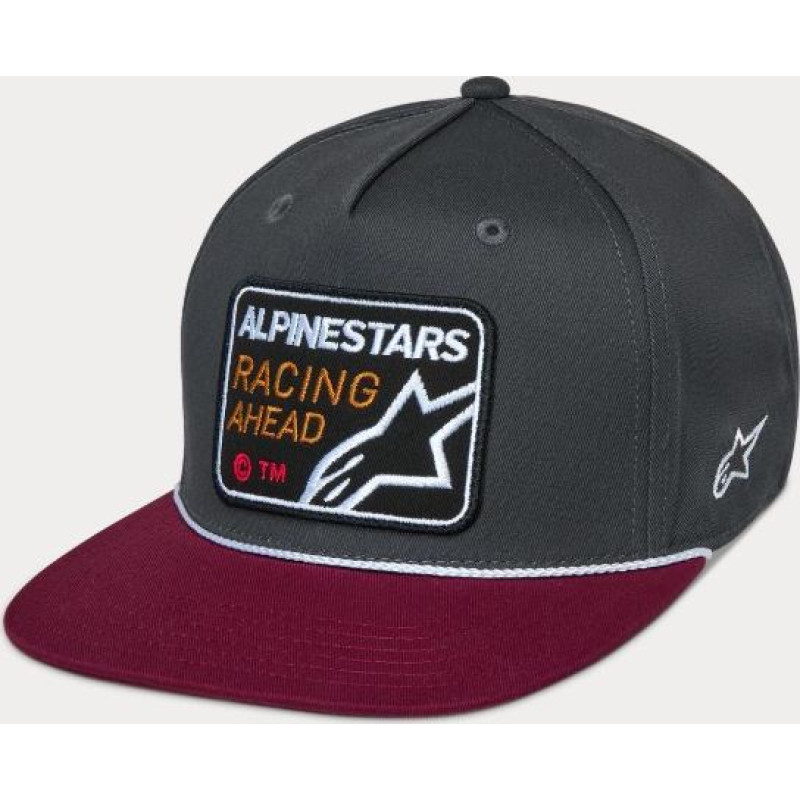 Alpinestars Hat Intuitive Snapback Grey/Red One Size