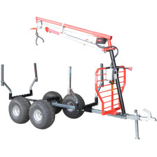 Ultratec Complete Timber trailer package (Timbertrailer+Winch+Crane+Log tong)