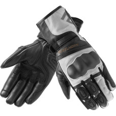 Rebelhorn PATROL LONG BLACK GREY MOTORCYCLE GLOVES