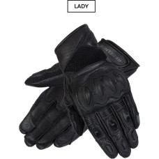 Rebelhorn FLUX 2 WOMEN BLACK MOTORCYCLE GLOVES WXS