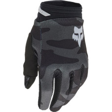 FOX YTH 180 BNKR GLOVE BLACK CAMO