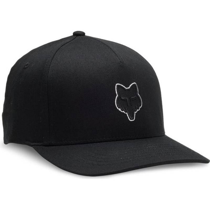 FOX Head Flexfit Hat Black