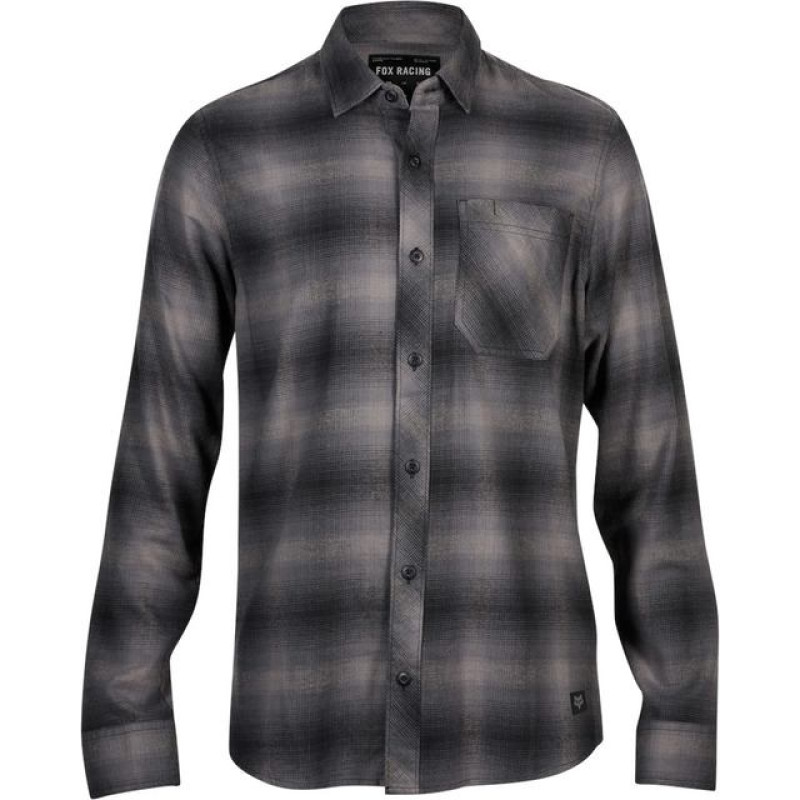 FOX Survivalist Flannel Black