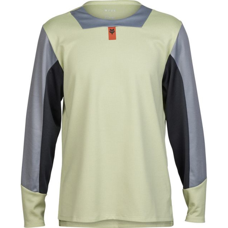 FOX JUNIOR DEFEND CACTUS YS long sleeve cycling jersey.
