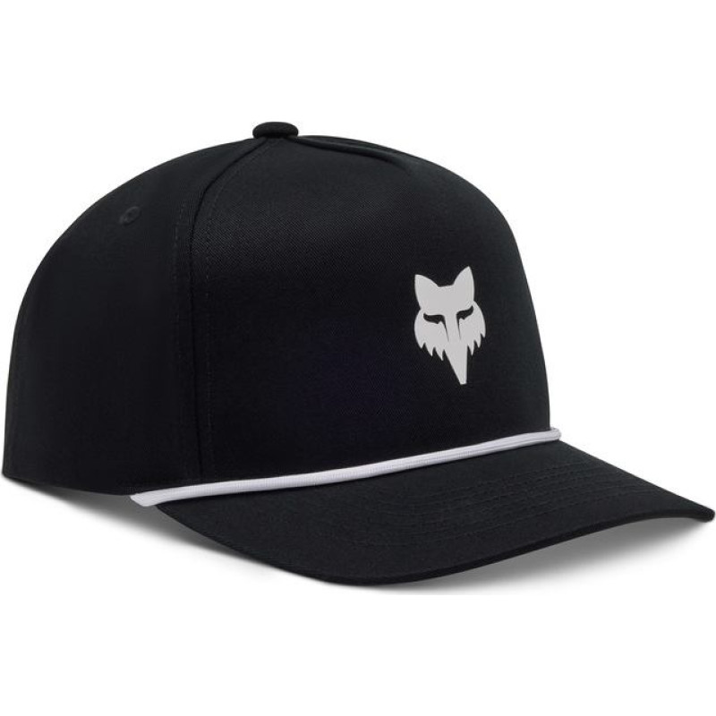 FOX HEAD ROPE BLACK OS FOX CAP