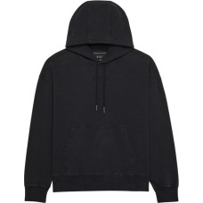 FOX HOODIE FOX WORDMARK OVERSIZED FLEECE PO BLACK