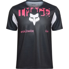 FOX BICYCLE SHIRT FOX JUNIOR RANGER SS JERSEY DIGI IMAGE BLACK