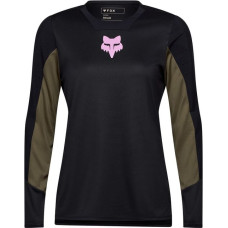 FOX BICYCLE SHIRT LONG-SLEEVED FOX W DEFEND PARK BLACK