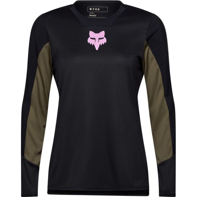 FOX BICYCLE SHIRT LONG-SLEEVED FOX W DEFEND PARK BLACK