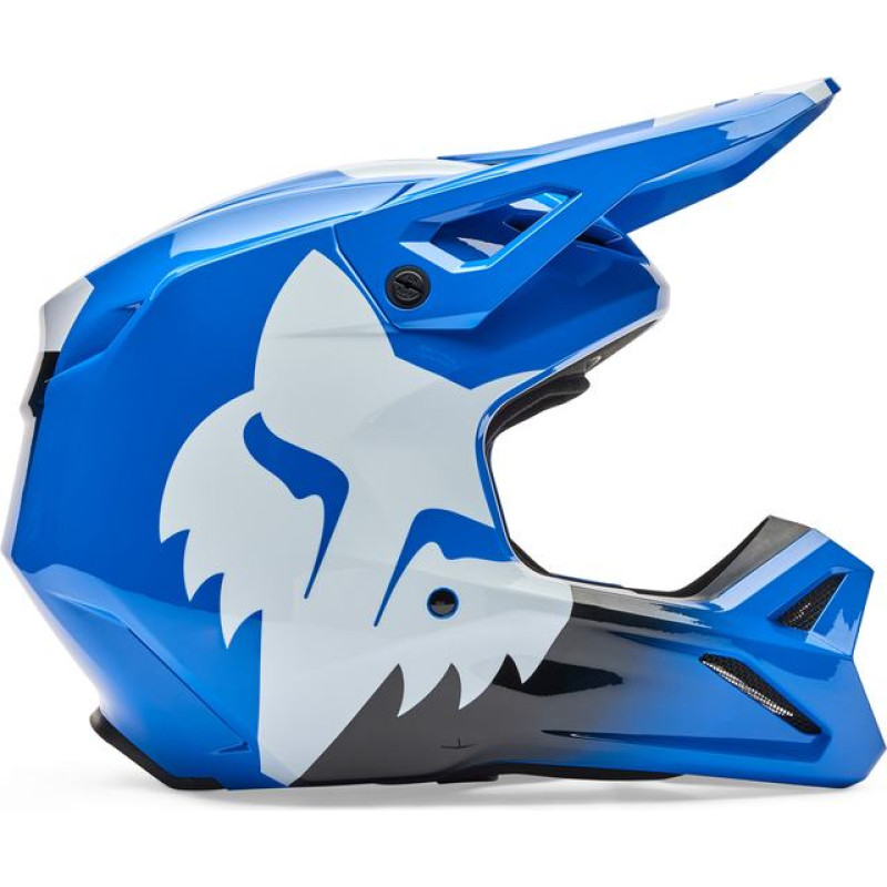 FOX HELMET FOX V1 SHIELD BLUE