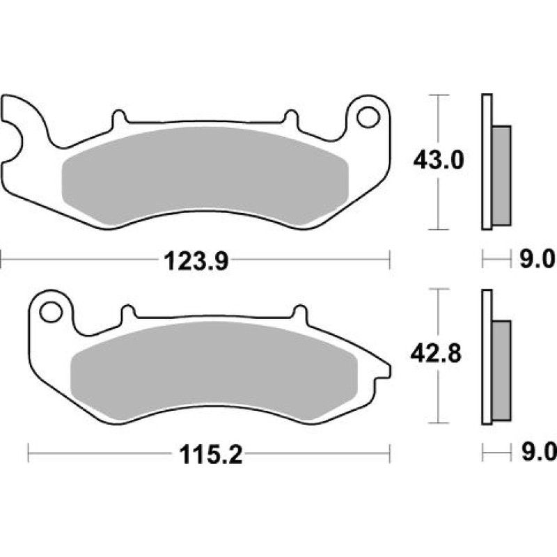 SBS Brakepads Ceramic