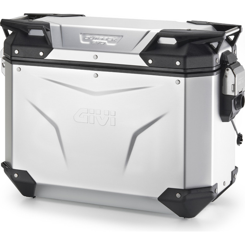 Givi Trekker Outback EVO Anodized Alu side-case Left 37ltr sold without lock