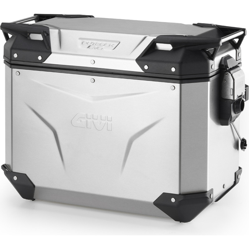Givi Trekker Outback EVO Natural Alu side-case Left 44ltr sold without lock