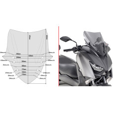 Givi SPOILER YAM. X-MAX 300 (2017)