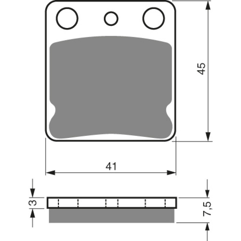 Goldfren Brake Pads 144 Ceramic carbon AD