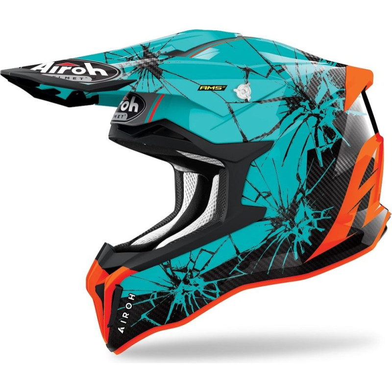 Airoh Helmet Strycker Crack gloss