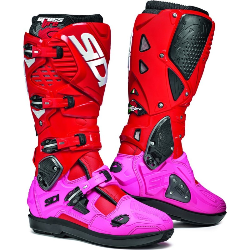 Sidi Crossfire 3 SRS MX Boot LTD 2023 Red/Pink