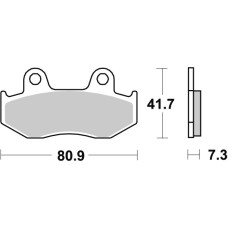 SBS Brakepads Ceramic